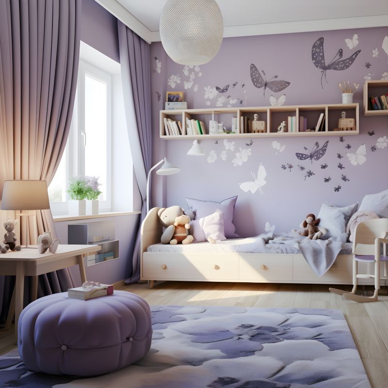 Nursery Wallpaper Installation in Littleton, CO